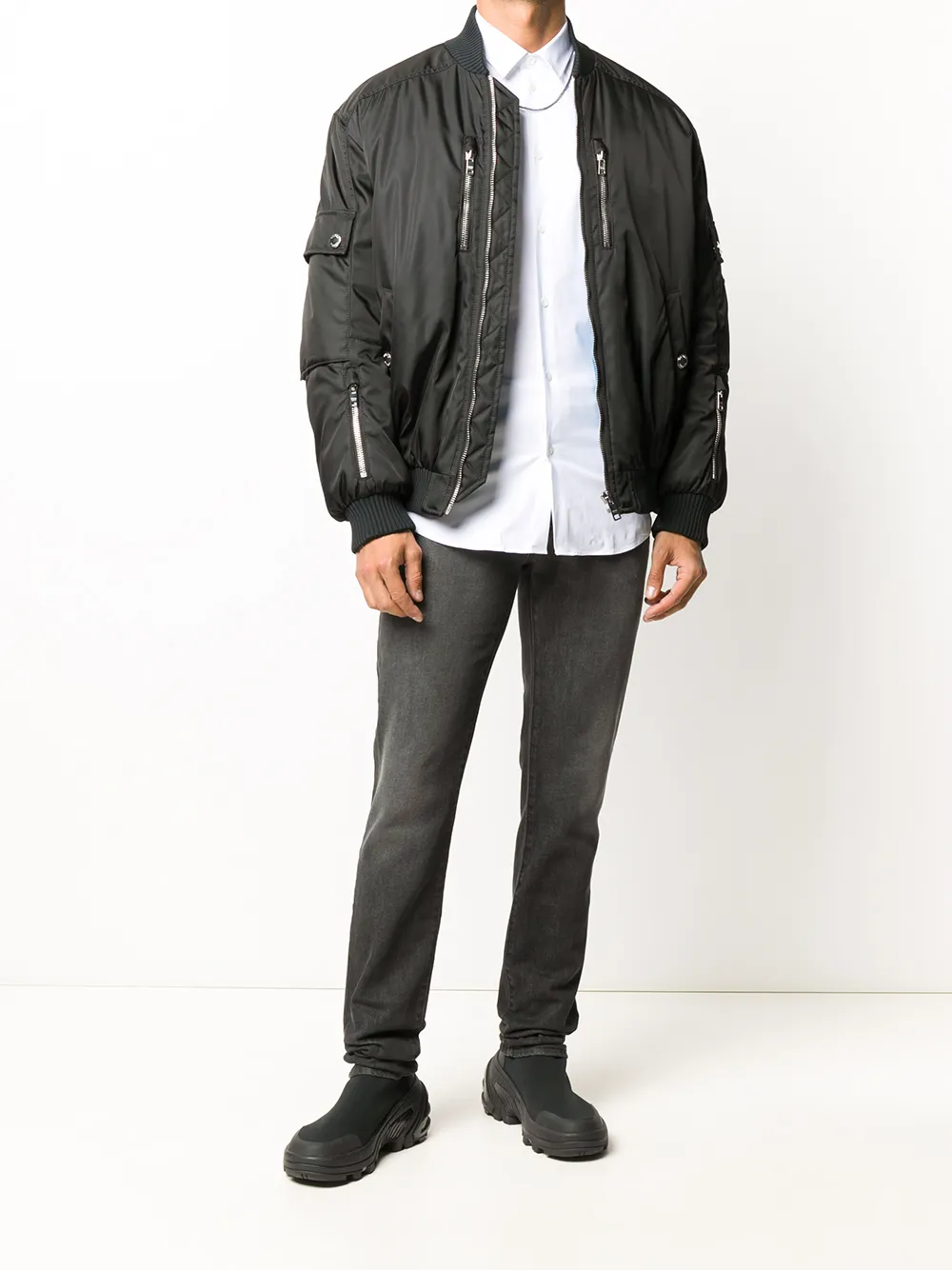 Moschino Overhemd met patch Wit