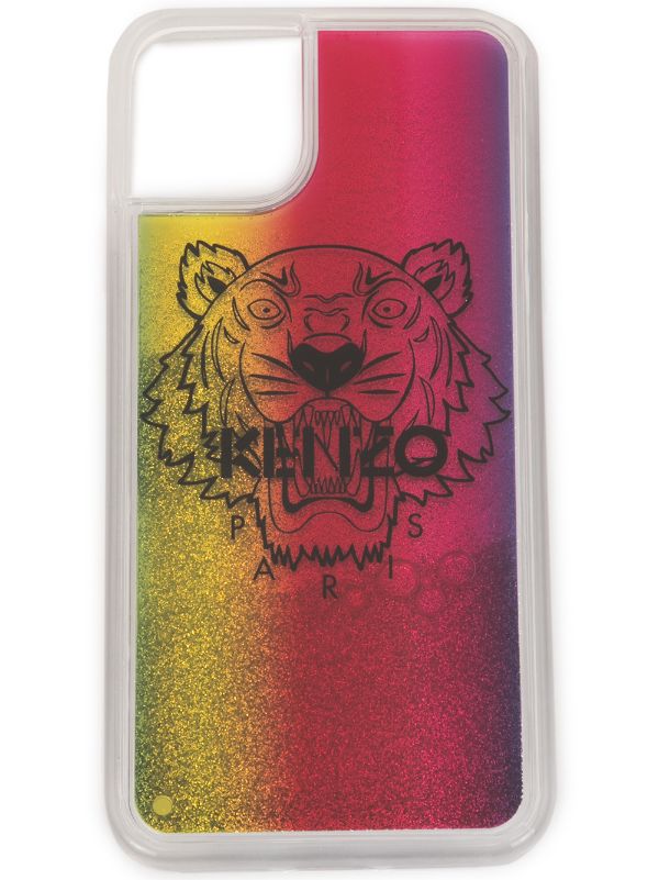 kenzo glitter phone case