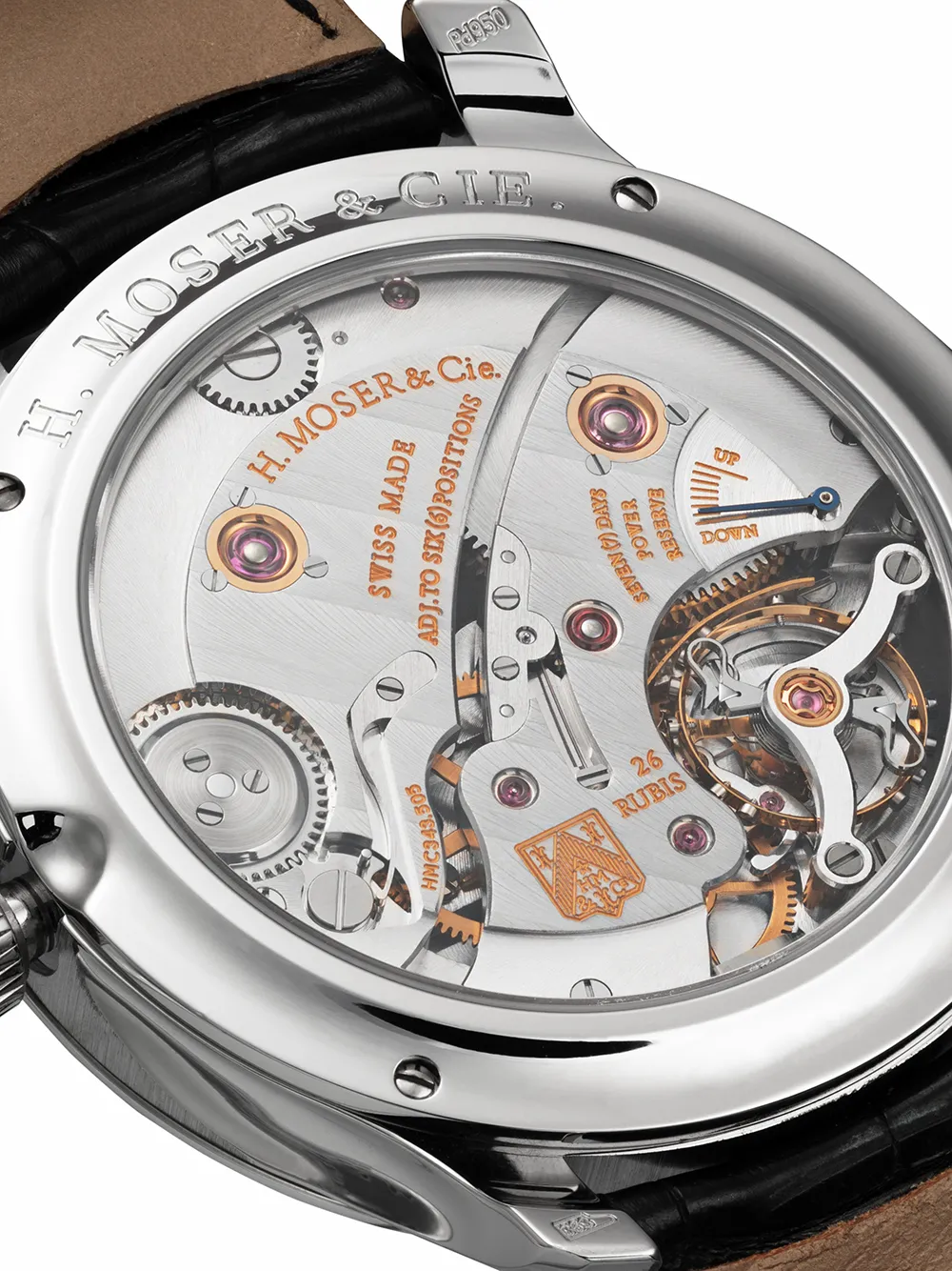 фото H. moser & cie наручные часы pioneer monard 41 мм