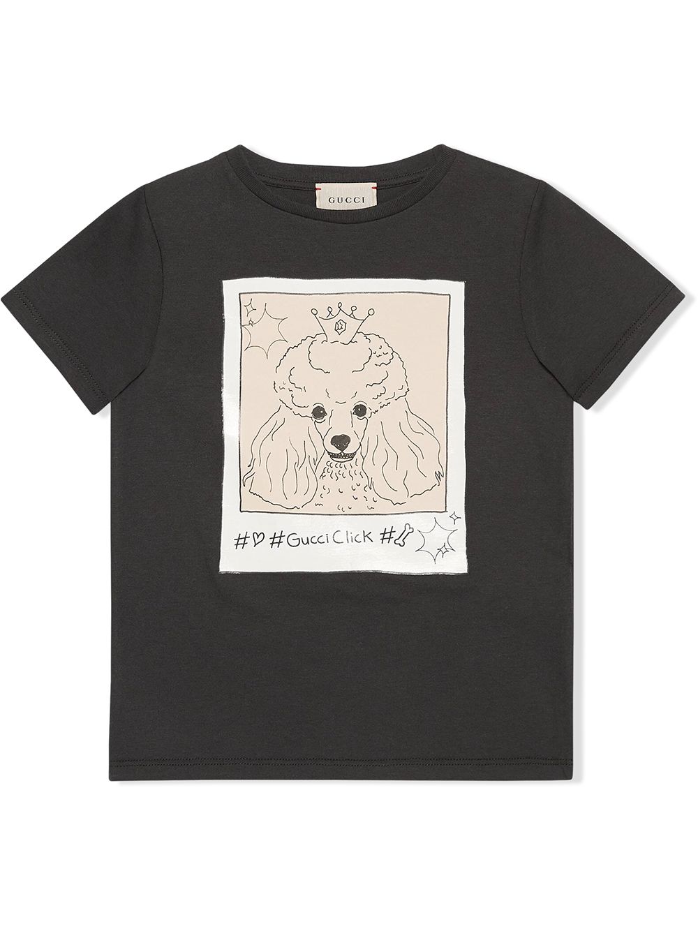 

Gucci Kids Children's Gucci Click print T-shirt - Grey