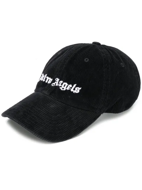 Palm Angels corduroy embroidered logo 