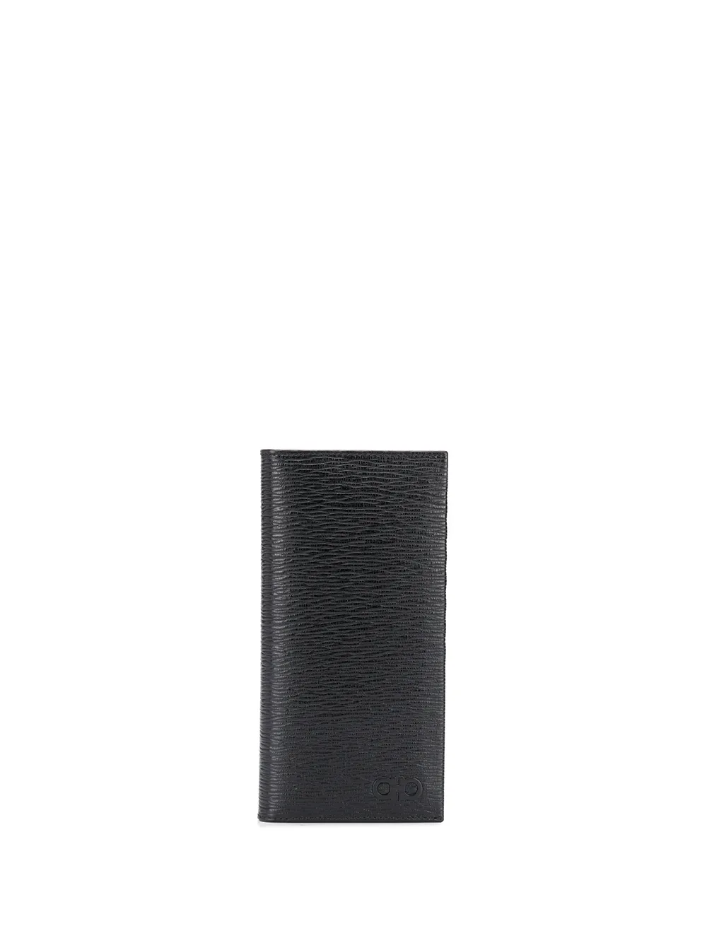 

Ferragamo Gancini vertical bi-fold wallet - Black