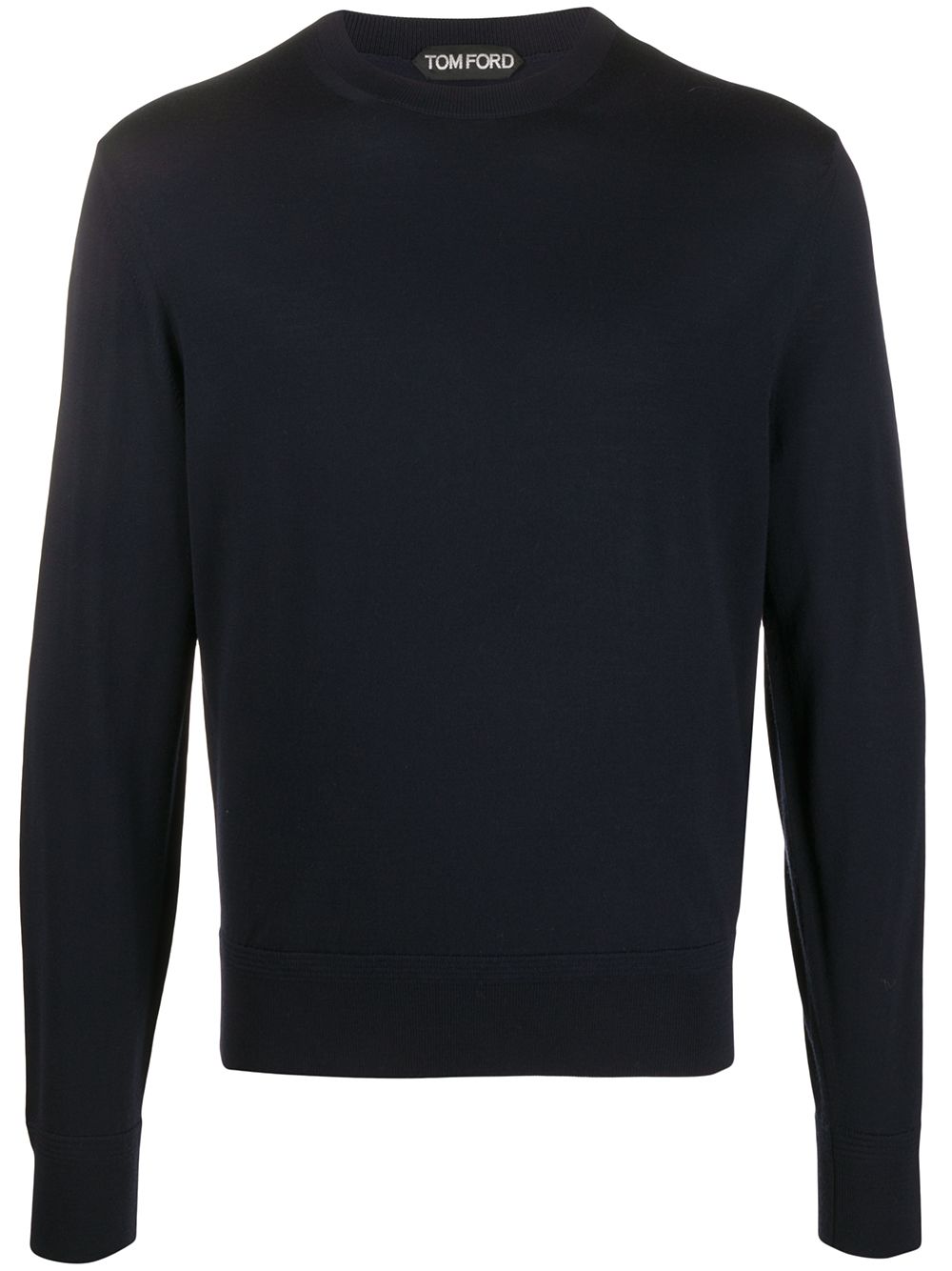 

TOM FORD crew neck jumper - Blue