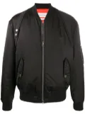 Alexander McQueen boxy bomber jacket - Black
