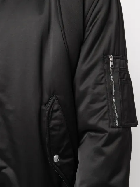Alexander McQueen boxy bomber jacket 