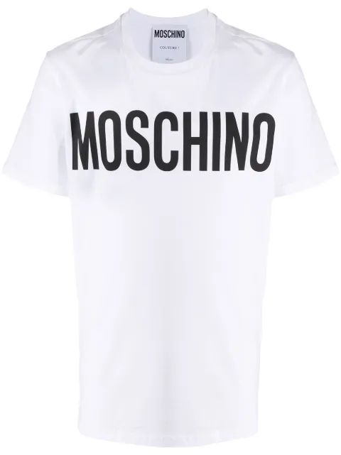 Moschino logo print T-shirt 