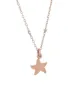 Dodo 9kt rose gold Starfish charm necklace