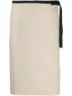 Image 1 of Gianfranco Ferré Pre-Owned 2000s wrap knee-length skirt