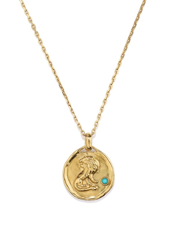 Leo deals medallion necklace