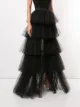 Zuhair Murad high-low tulle skirt