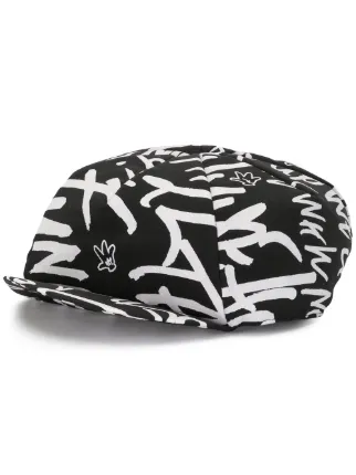 graphic-print baseball cap