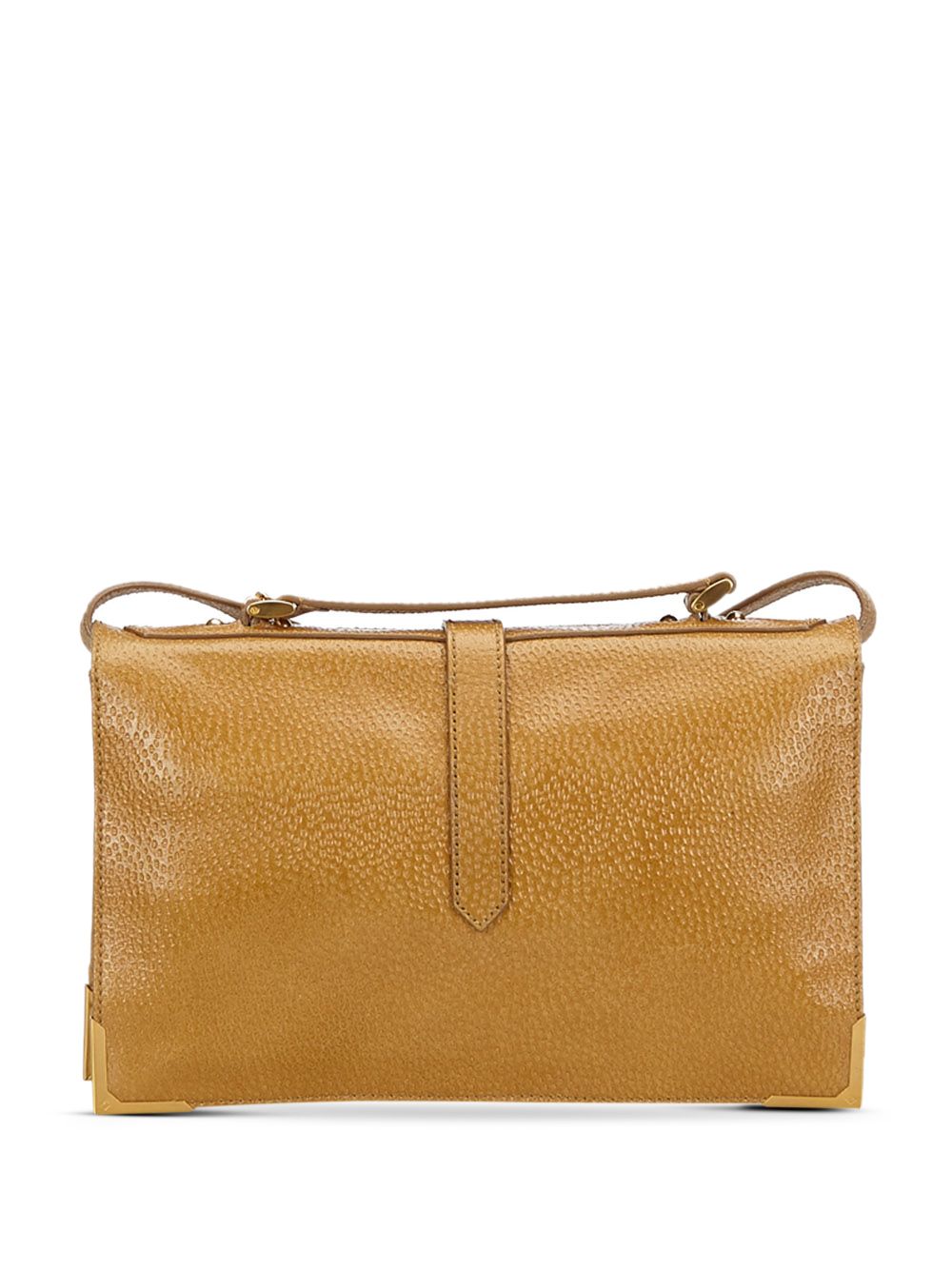 фото Fendi pre-owned twist-lock fastening clutch