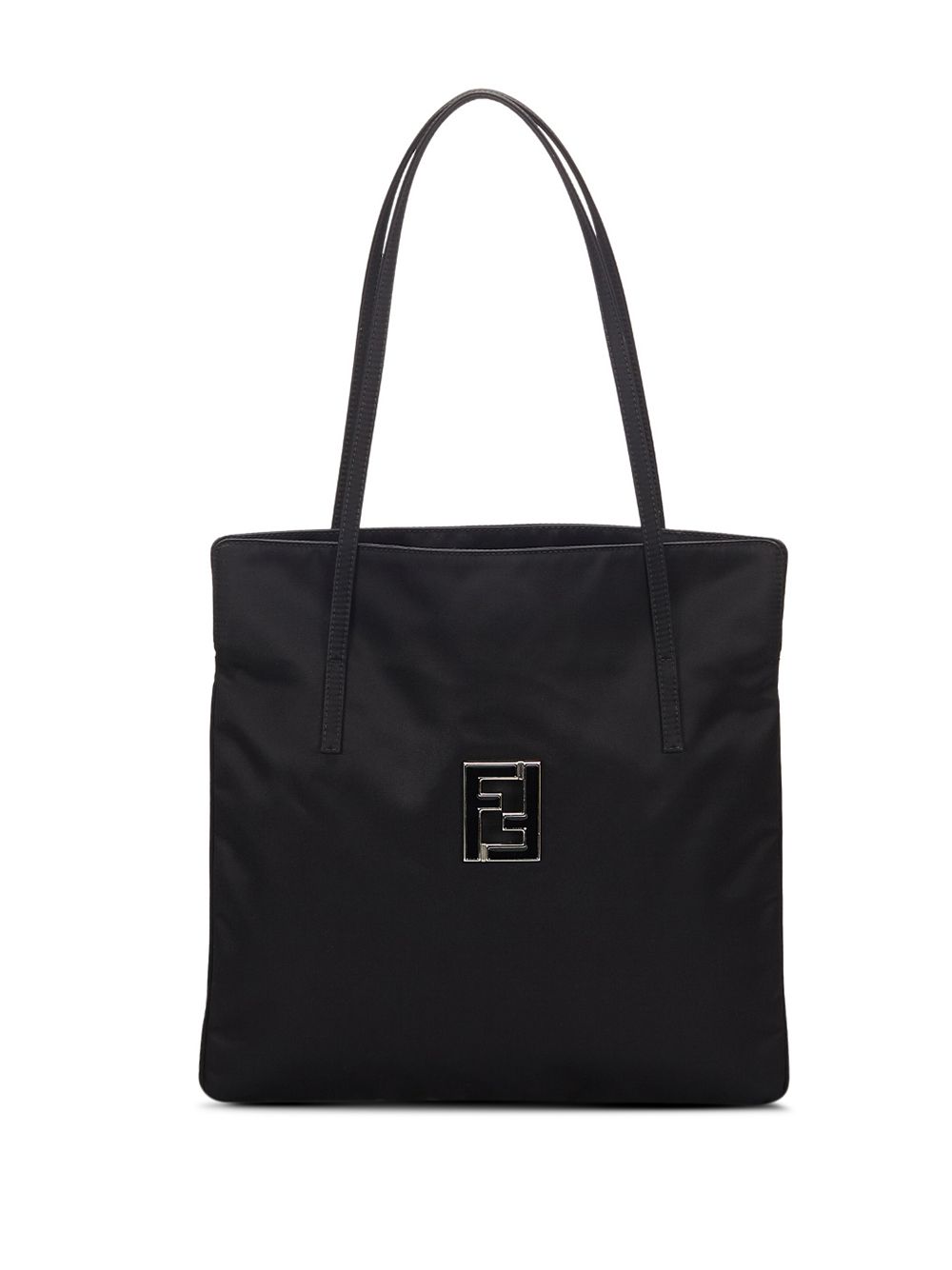 фото Fendi pre-owned logo plaque tote