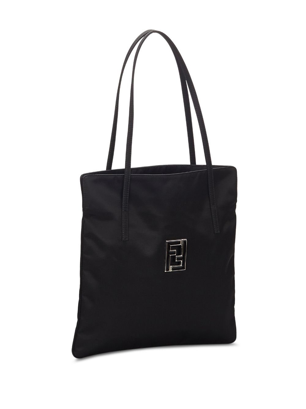 фото Fendi pre-owned logo plaque tote