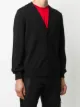 Alexander McQueen slashed dart detail knit cardigan