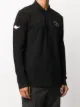 Alexander McQueen logo patches polo shirt