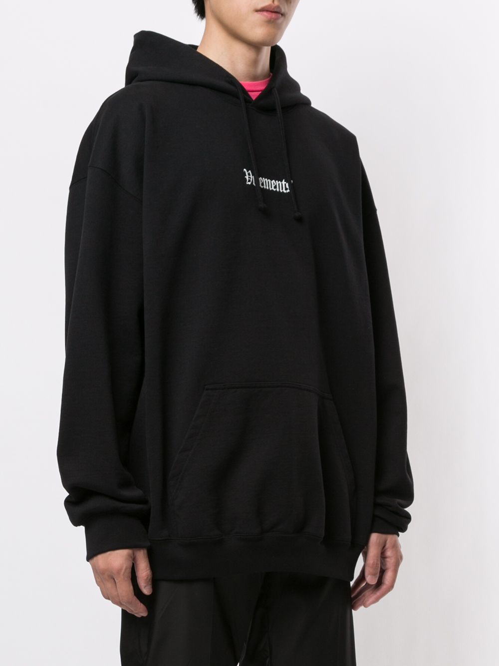 фото Vetements logo hoodie