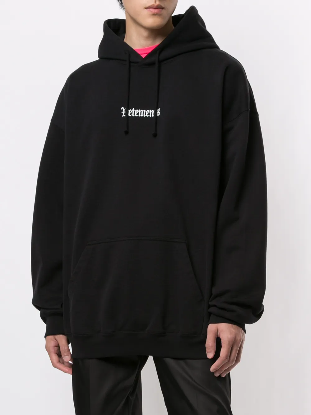 фото Vetements logo hoodie