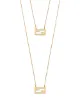 Fendi FF friendship necklaces