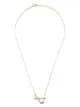 Image 1 of TASAKI 18kt yellow gold Balance cross Akoya pearl pendant