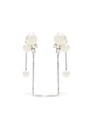 TASAKI デインジャー ネオ ダイヤモンド ピアス 18Kホワイトゴールド