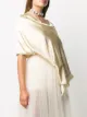 Antonio Marras draped jacquard shawl
