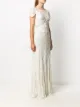 Jenny Packham vestido de fiesta con detalles de lentejuelas