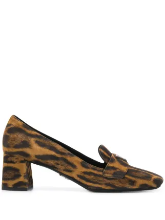 prada leopard pumps