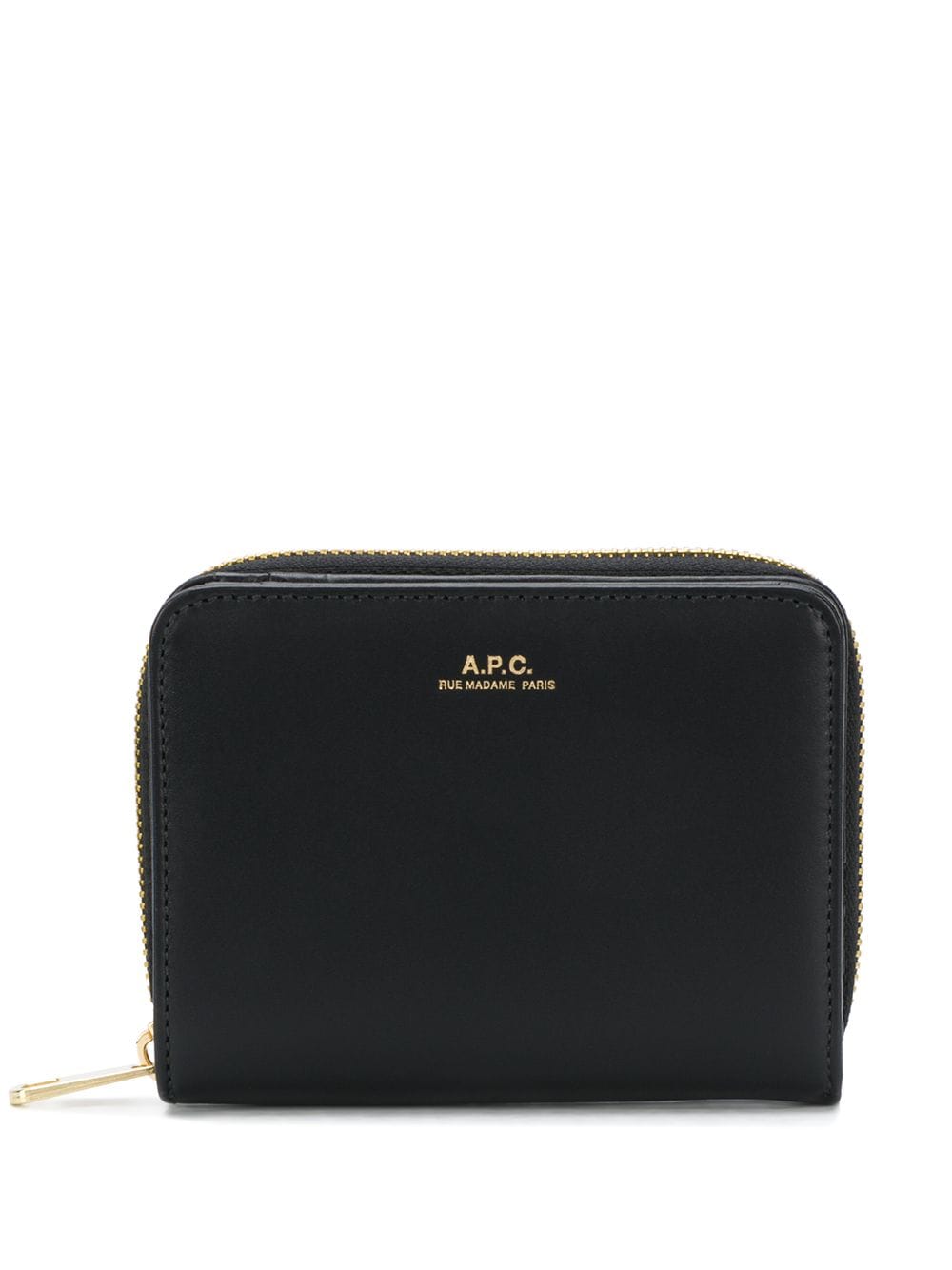 A.P.C. logo purse