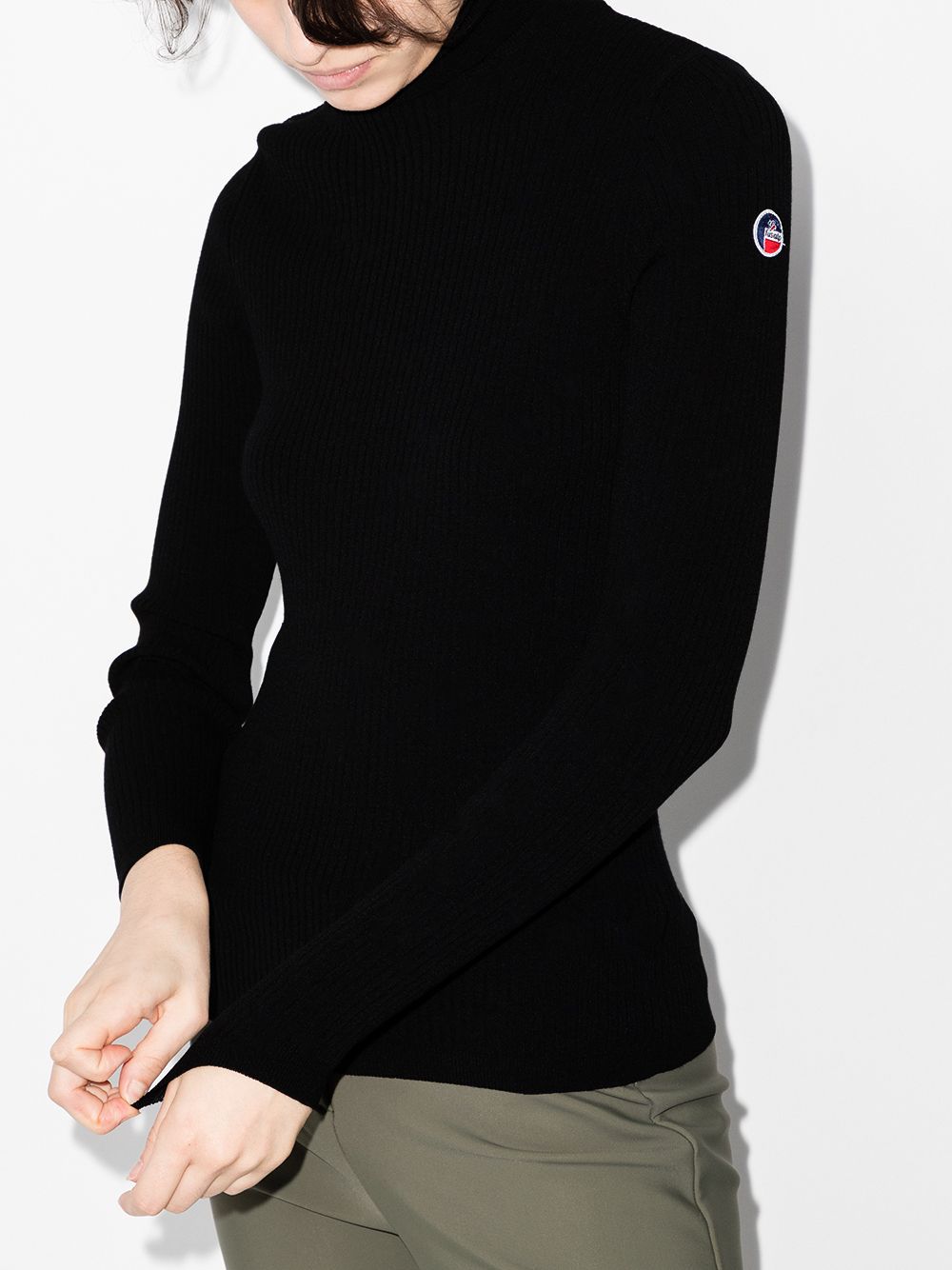 Shop Fusalp Ancelle Base Layer Ski Top In Black