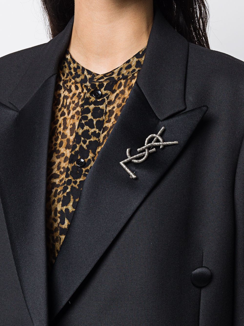 фото Saint laurent opyum rope brooch