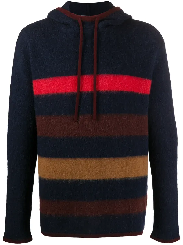 knitted hoodie
