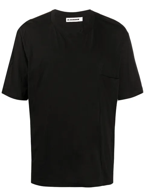 Jil Sander boxy-fit patch pocket T-shirt