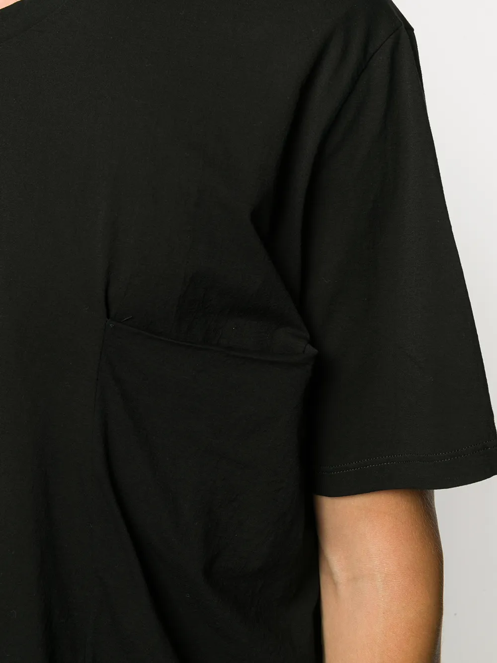 Jil Sander Boxy T-shirt Zwart