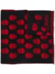 Image 1 of Alexander McQueen skull-intarsia scarf