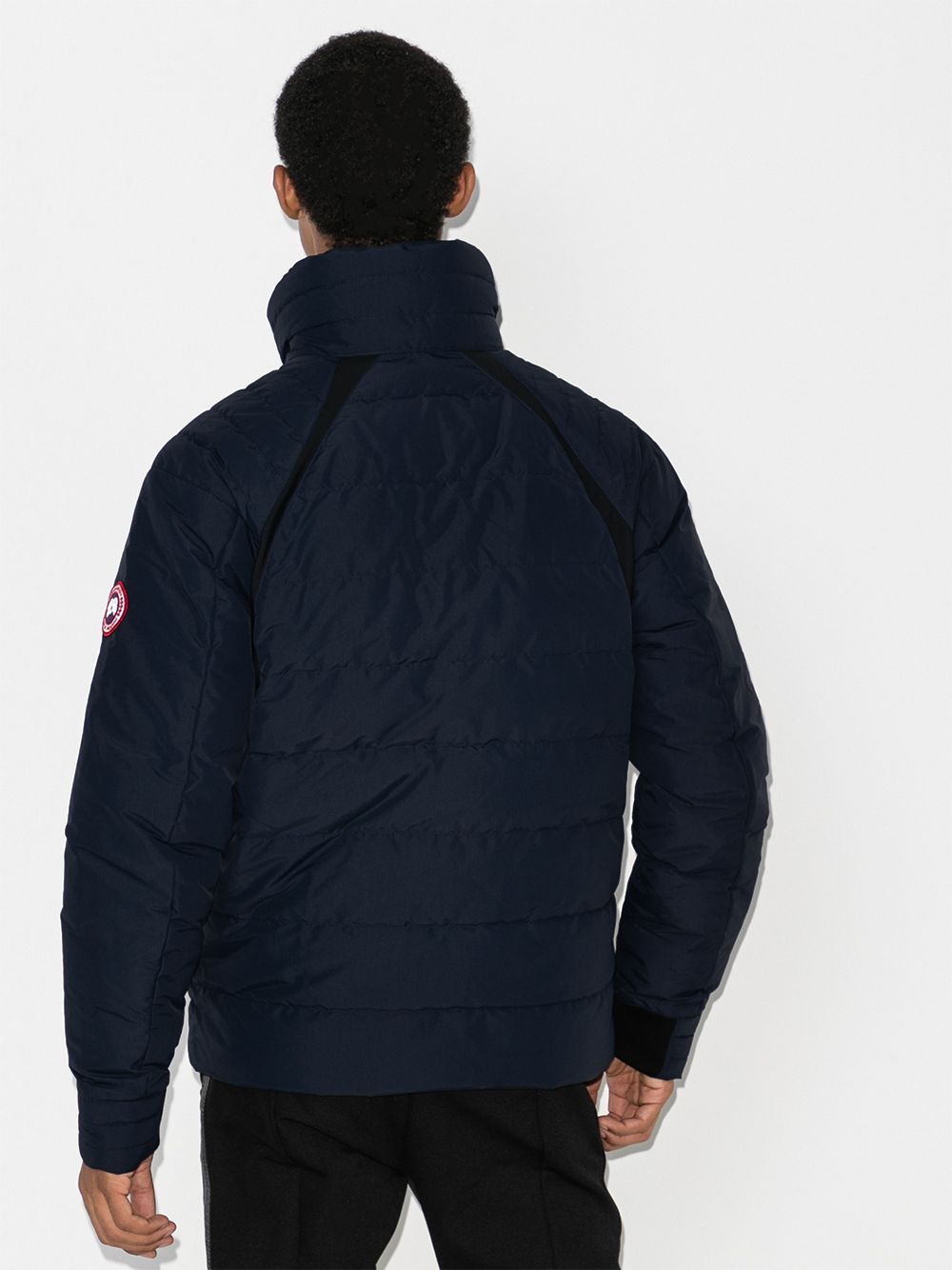 Canada Goose blue HyBridge Base puffer jacket for men | 2741M at ...