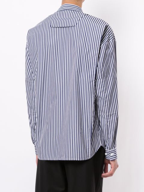 juun j striped shirt