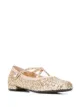 Image 2 of Miu Miu glitter ballerina shoes