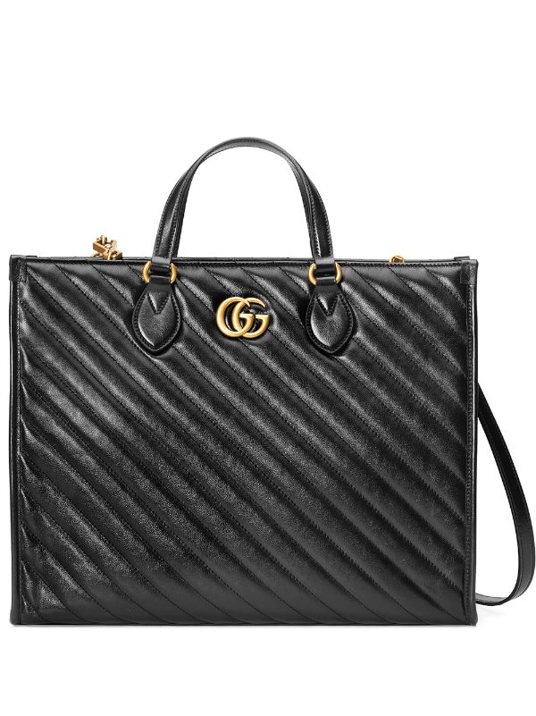 gg marmont leather top handle