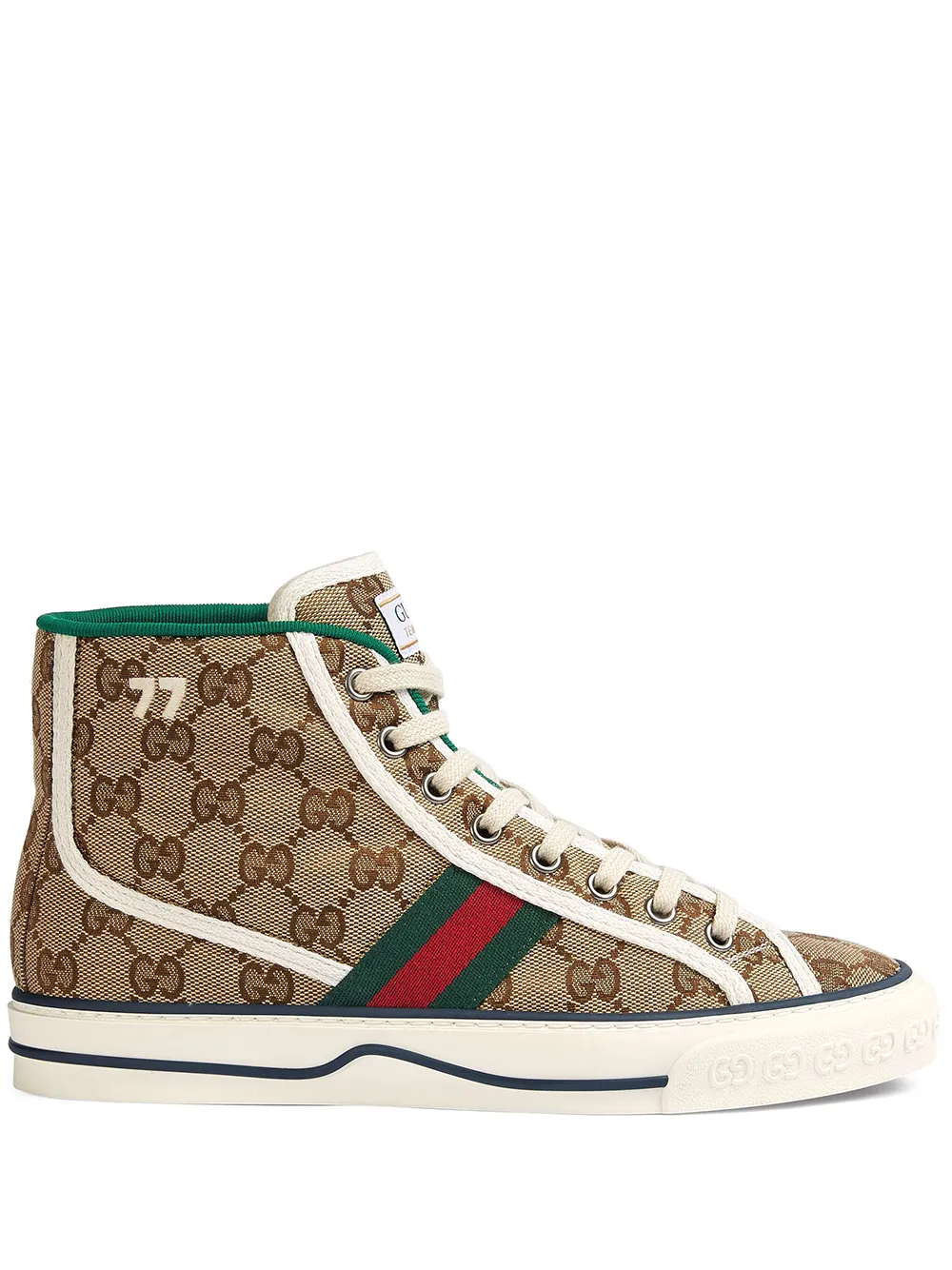 Gucci グッチ グッチ テニス 1977 ハイカットスニーカー - Farfetch