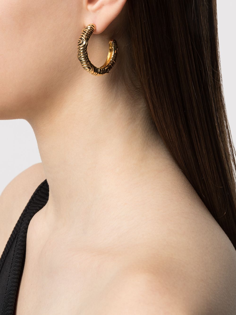 фото Aurelie bidermann miri hoop earrings