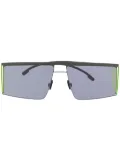 Mykita angular sunglasses - Black