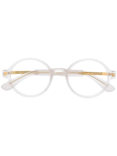 Mykita MMRAW018 round frame glasses