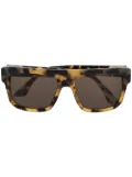 Thierry Lasry Felony square sunglasses - Brown