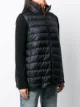 Moncler logo-patch padded coat