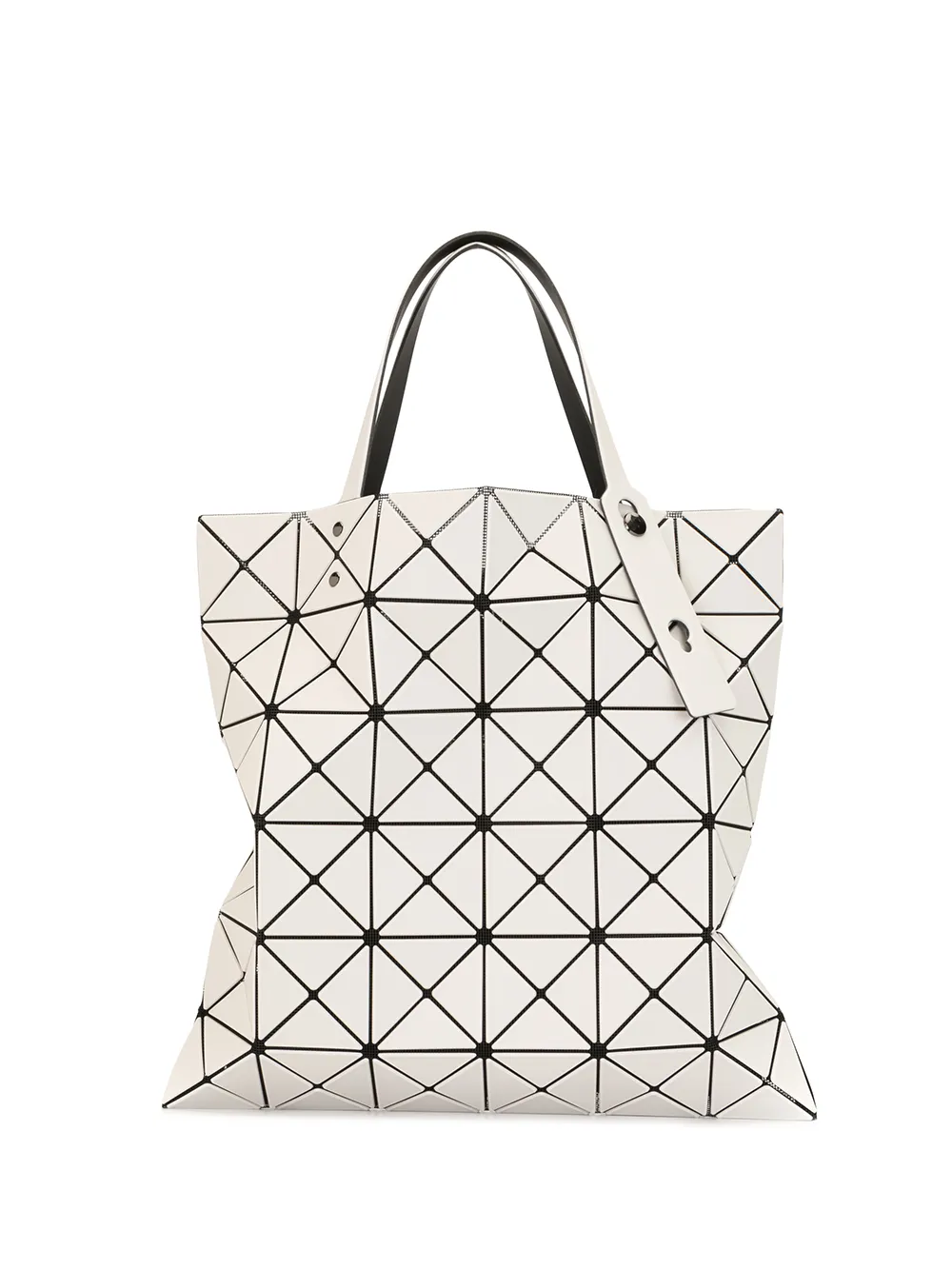 geometric tote bag