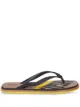 Image 1 of Fendi FF pattern flip-flops