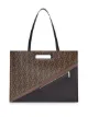 Image 1 of Fendi FF motif diagonal tote bag