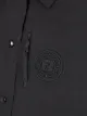 Fendi cropped logo patch jacket