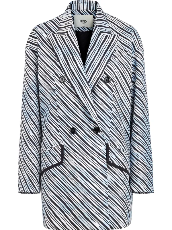 fendi print coat